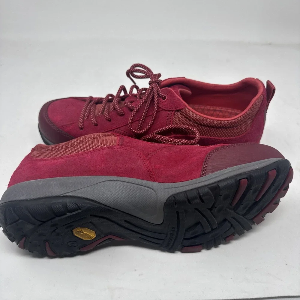 Dansko Womens Paisley Trail Walking Shoes Waterproof Red Leather Sz 11 EU 41.
